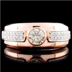 14K Gold 0.85ctw Diamond Ring