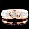 Image 1 : 14K Gold 0.85ctw Diamond Ring