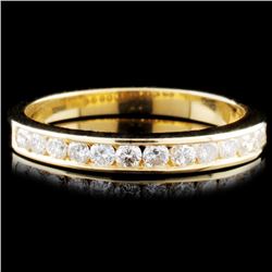 14K Gold 0.28ctw Diamond Ring