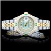 Image 1 : Rolex YG/SS DateJust 1.00ct Diamond Ladies Watch