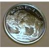 Image 2 : SILVER INDIAN HEAD/BUFFALO REVERSE .999 FINE SILVER 1/10th oz COIN *MS HIGH GRADE-GOLDEN STATE MINT*