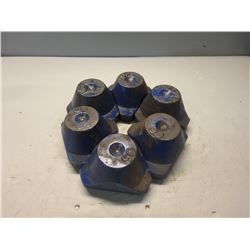 Lot of (6) Machine Levelling Pads