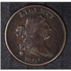 Image 1 : 1800 DRAPED BUST HALF CENT, VF