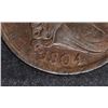 Image 3 : 1804 DRAPED BUST HALF CENT, XF