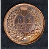 Image 2 : 1895 INDIAN HEAD CENT, CHOICE BU RED