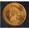 Image 1 : 1906 INDIAN HEAD CENT, GEM BU RED