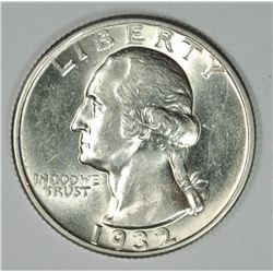 1932 WASHINGTON QUARTER, CHOICE BU++