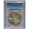 Image 1 : 1878-S MORGAN SILVER DOLLAR, PCGS MS-64+