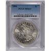 Image 1 : 1884 MORGAN SILVER DOLLAR, PCGS MS-64+