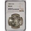 Image 1 : 1898-O MORGAN SILVER DOLLAR, NGC MS-66+