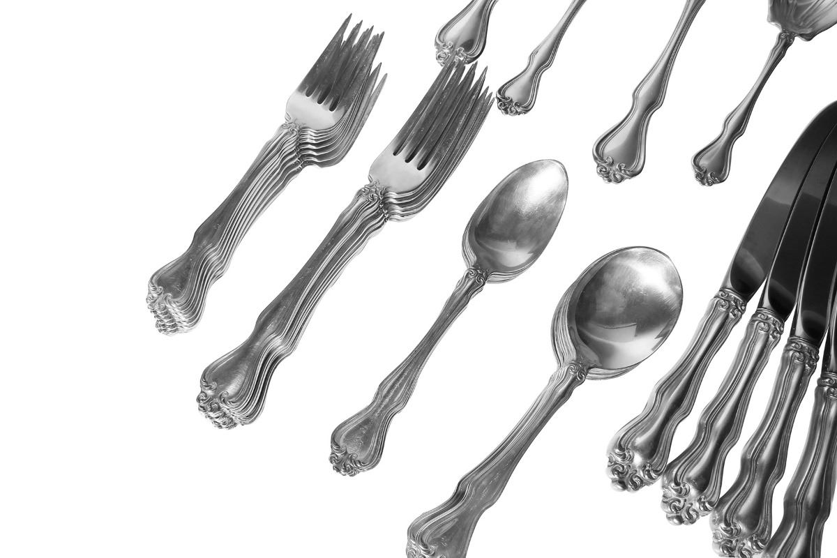 Westmorland George and Martha Sterling Silver Four Piece Setting