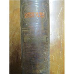 Antique Brass Fire Extinguisher