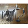 Image 1 : Hand Drill w/Bits