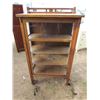 Image 1 : Arts & Crafts Oak China Cabinet (3 sided glass)