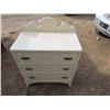 Image 2 : Painted 3 Drawer Maple Dresser