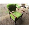 Image 2 : Upholstered Walnut Armchair