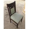 Image 2 : Oak Upholstered Chair (Early 1900’s)