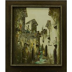 Cosi Oil on Canvas with Frame