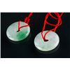 Image 1 : Two Pieces of Chinese Round Hardstone Pendants