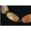 Image 2 : Chinese Agate Bracelet With Greenstone