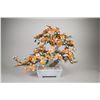 Image 1 : Chinese Carnelian Agate & Jadeite Carved Tree
