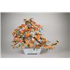 Image 2 : Chinese Carnelian Agate & Jadeite Carved Tree