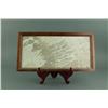 Image 1 : Chinese Fossil Stone Plaque With Frame