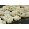 Image 3 : Chinese White Archaistic Jade Carved Hanging Deco
