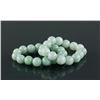 Pair of Chinese White Jadeite Bracelets