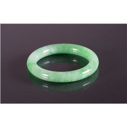 Chinese Apple Green Jadeite Bangle