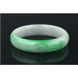 Chinese Green Jadeite Bangle