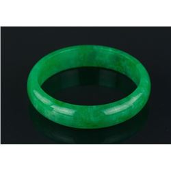 Chinese Green Jadeite Bangle