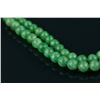 Image 4 : Chinese Green Jadeite Necklace With Certificate