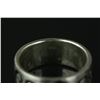 Image 4 : 4 Pc Silver Rings w/ Jade, Ruby, Claret, Amethyst