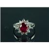 Image 2 : 2 Pieces of Chinese Ruby Ring & Necklace