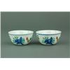 Image 1 : Pair of Chinese Ducai Porcelain Cups Chenghua Mark