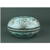 Image 1 : Chinese Grisaille Porcelain Box w/ Cover Cixi Mark