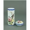 2 Pc Famille Rose Porcelain Scholar Tools Yucen MK
