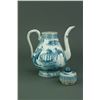 Image 5 : 17th Century Blue & White Porcelain Ewer w/ Cover