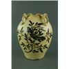 Image 1 : 14/15th C. Brown Painted Four Ears Porcelain Jar