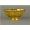 Image 2 : Gilt Bronze Lotus Porcelain Bowl Zhenguan Mark