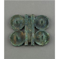 Antique Chinese Han Dynasty Bronze Candle Hooks