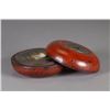 Image 2 : Chinese Compass w/ Red Lacquer Case