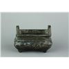 Image 4 : Chinese Bronze Square Censer Ming Xuande MK
