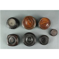 7 Pieces of Chinese Wooden Stands