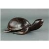 Image 1 : Chinese Huanghuali Wood Carved Turtle