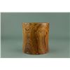 Image 1 : Chinese Huanghuali Wood Brush Pot w/ Plug