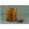 Image 5 : Chinese Huanghuali Wood Brush Pot w/ Plug