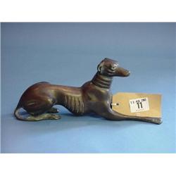 Brass Greyhound Figure...