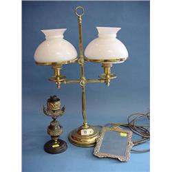 Heavy Quality Brass Double Adjustable Candlestick (Converted To...